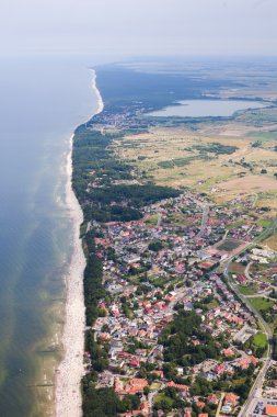 Baltık Denizi plajında