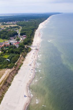 Baltık Denizi plajında