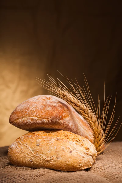 Διανομή ψημένου ψωμιού — Φωτογραφία Αρχείου