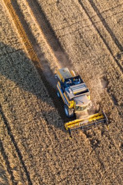 hasat alanı birleştirmek