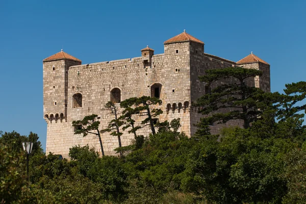 Fortezza di Nehaj vicino alla città di Senij in Croazia — Foto Stock