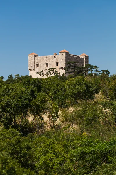 在克罗地亚的 senij 镇附近的 nehaj 堡垒 — 图库照片