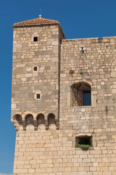 Fortaleza de Nehaj perto da cidade de Senij na Croácia — Fotografia de Stock