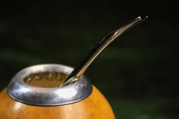 Yerba Mate Traditional Argentinian Beverage — Fotografia de Stock