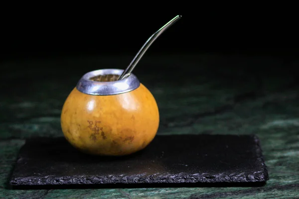 Yerba Mate Traditional Argentinian Beverage — Fotografia de Stock