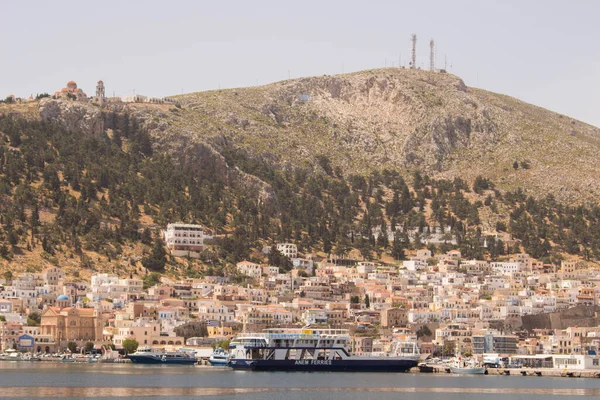 ギリシャのカリムノス島はコス島とレロス島の間に位置している ドデカネス諸島で4番目に大きな島 — ストック写真