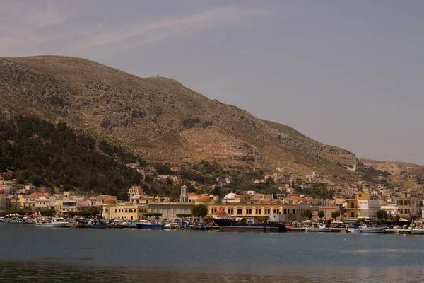 ギリシャのカリムノス島はコス島とレロス島の間に位置している ドデカネス諸島で4番目に大きな島 — ストック写真