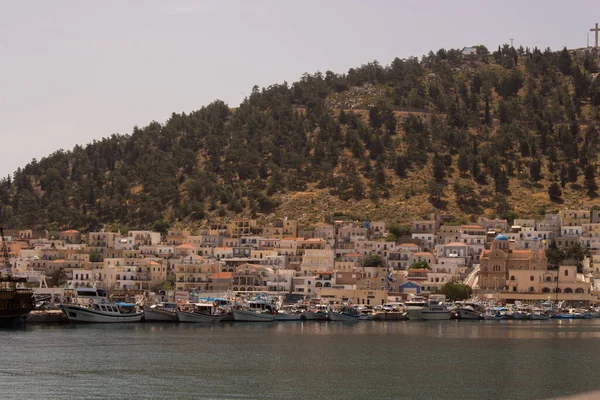 ギリシャのカリムノス島はコス島とレロス島の間に位置している ドデカネス諸島で4番目に大きな島 — ストック写真