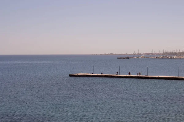 Puerto Ciudad Kos Hermosa Vista Del Puerto Isla Kos — Foto de Stock