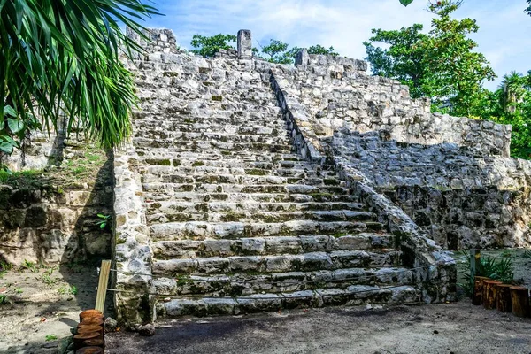 San Miguelito Ruins Cancun Mexico — Stockfoto