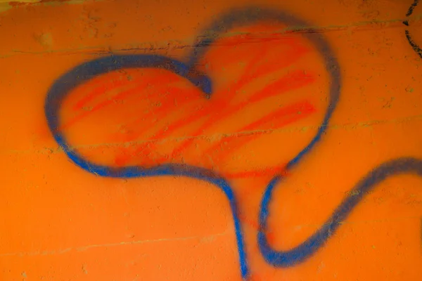 Heart:graffitti — Stock Photo, Image