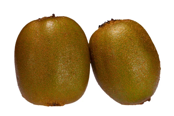 Kiwi-Frucht isoliert auf weiß — Stockfoto