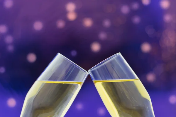 Champagne toast — Stock Photo, Image