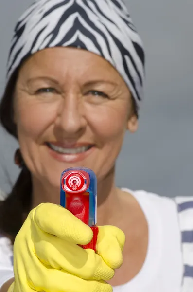 Portret schoner met diffuser — Stockfoto