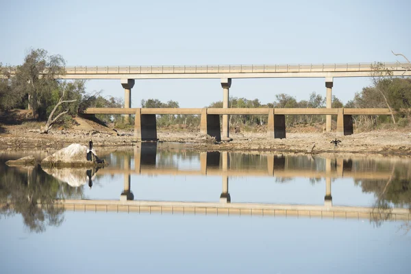 Connecting bridges outback Australia — Stock Photo, Image