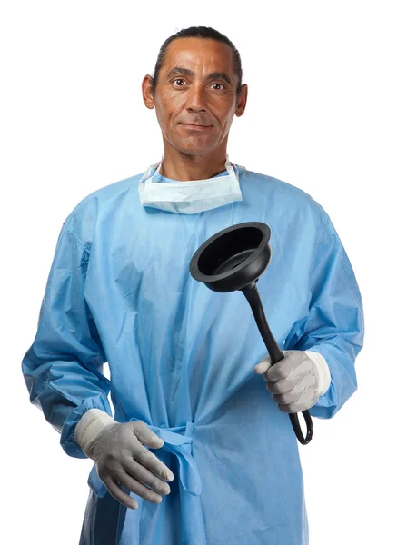 Drain surgeon — Stock Photo, Image