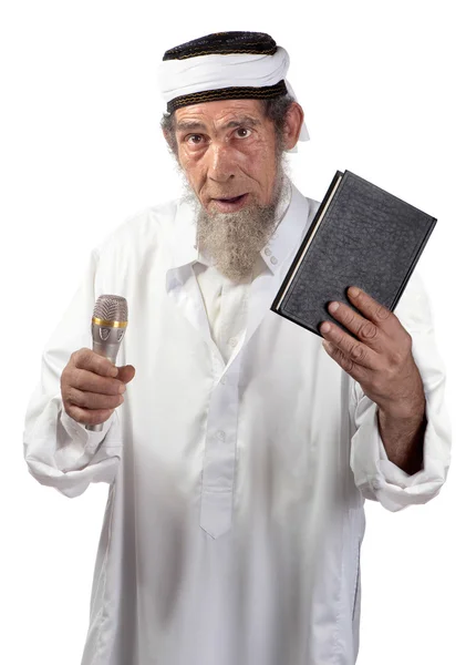 Senior preacher — Stock Photo, Image