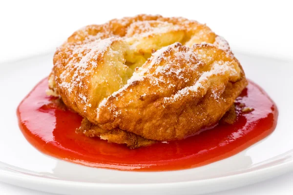 Popover a Guava Coulis — Foto Stock