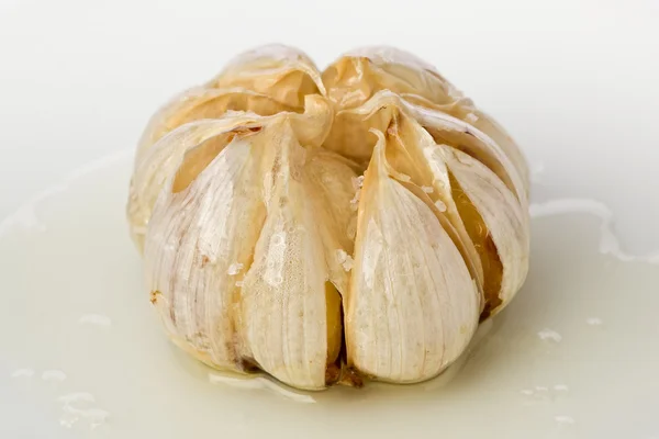 Roasted Garlic Head — Stock Photo, Image