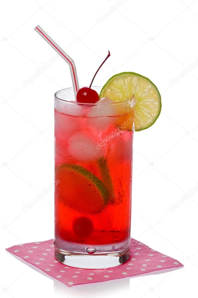 Shirley Temple Cocktail Drink
