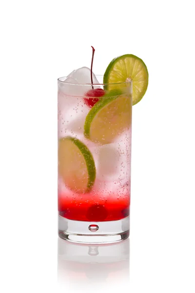 Shirley Temple Cocktail Drink — Stock Photo, Image
