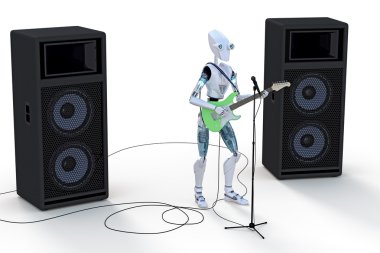 Robot oyun gitar