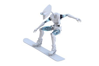 Robot Snowboarder