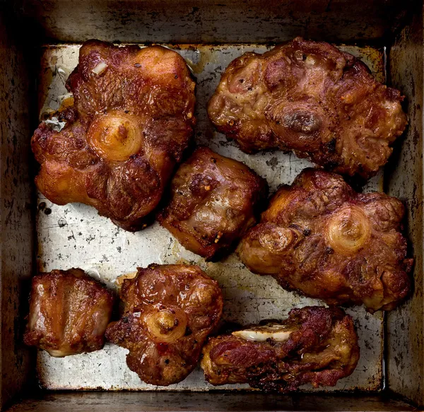 Duszone oxtails — Zdjęcie stockowe