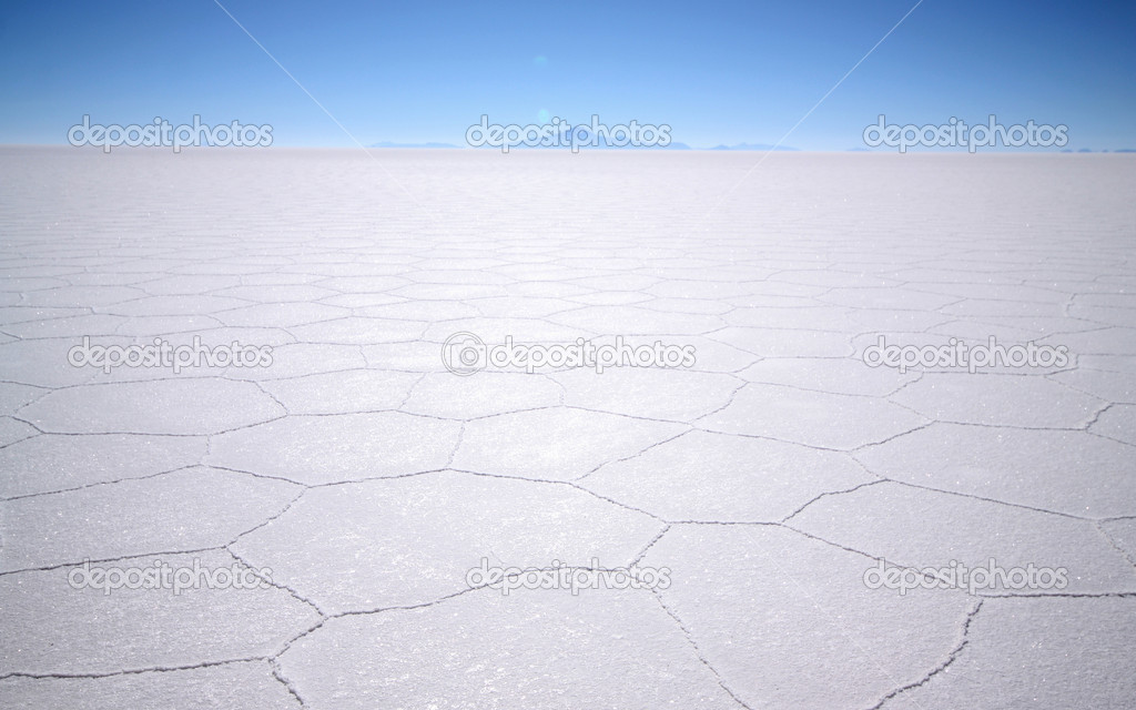 Salar de Uyuni, salt desert, Bolivia.