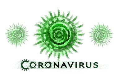 Coronavirus belirtileri ve önleme. Çizgi, çizim salgını, virüs, koronavirüs