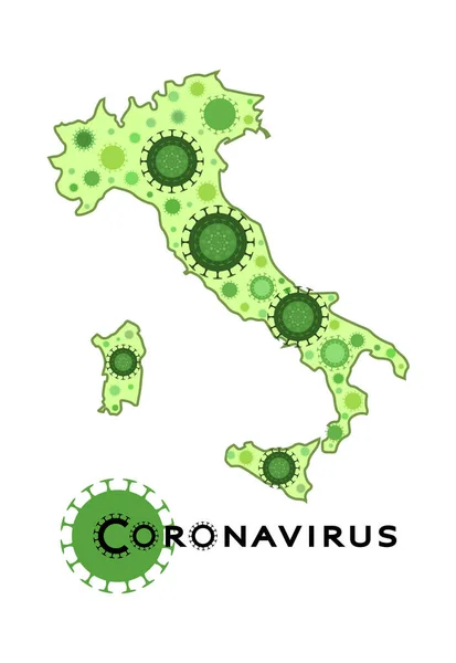 Коронавірус Симптоми Профілактика Лінія Ескізна Пандемія Вірус Коронавірус — стоковий вектор