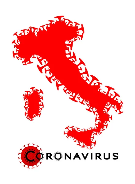 Coronavirus Symptome Und Prävention Zeile Skizze Pandemie Virus Coronavirus — Stockvektor