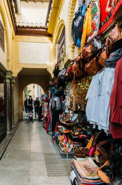 Granada Spain December 2021 Alcaiceria Market Known Grand Bazaar Granada — Foto de Stock