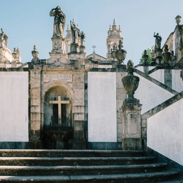 Braga Portugal Setembro 2022 Igreja Bom Jesus Braga Portugal Este — Fotografia de Stock