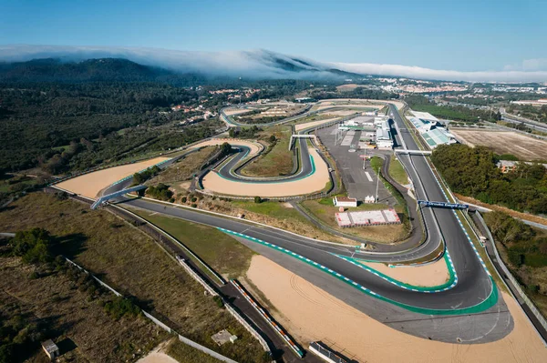 Estoril Portugal Octubre 2022 Vista Aérea Del Autodromo Fernanda Pires —  Fotos de Stock