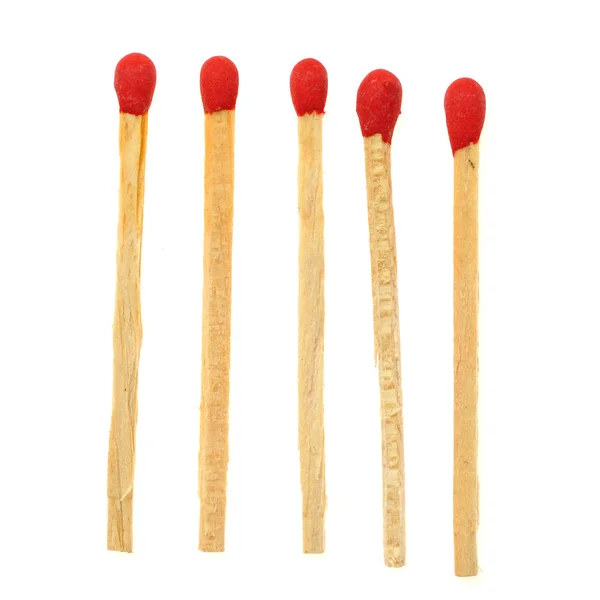 Close-up of a red match — Stock Photo, Image