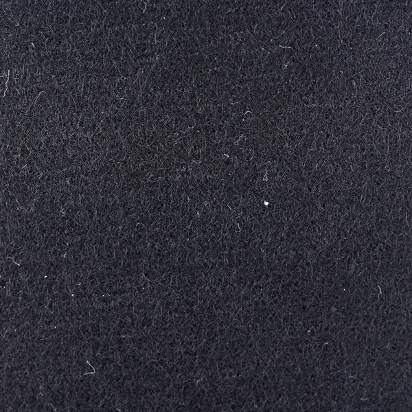 Tessuto feltro nero — Foto Stock