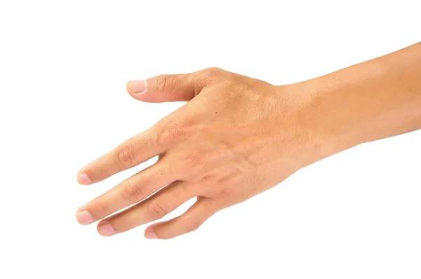 Empty open man hand — Stock Photo, Image