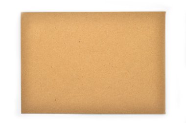 izole kahverengi zarf