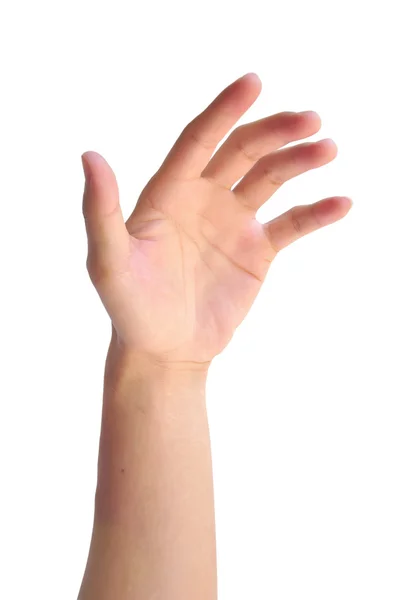 Man hand teken — Stockfoto