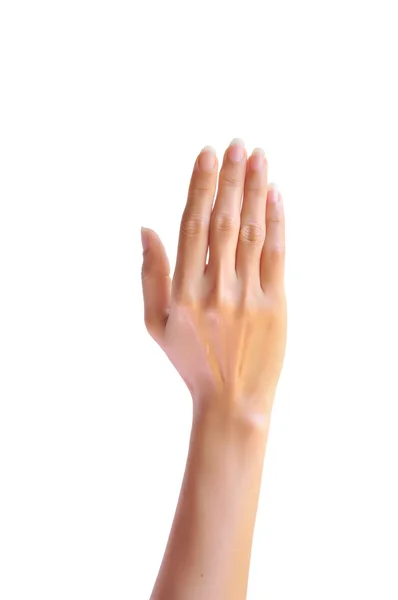 Vrouw hand — Stockfoto