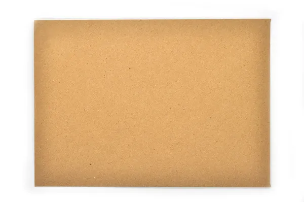 Brown envelope isolated — Stock Photo, Image