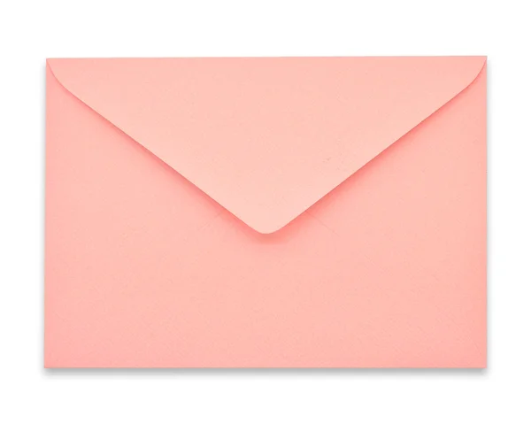 Рожевий конверт — стокове фото