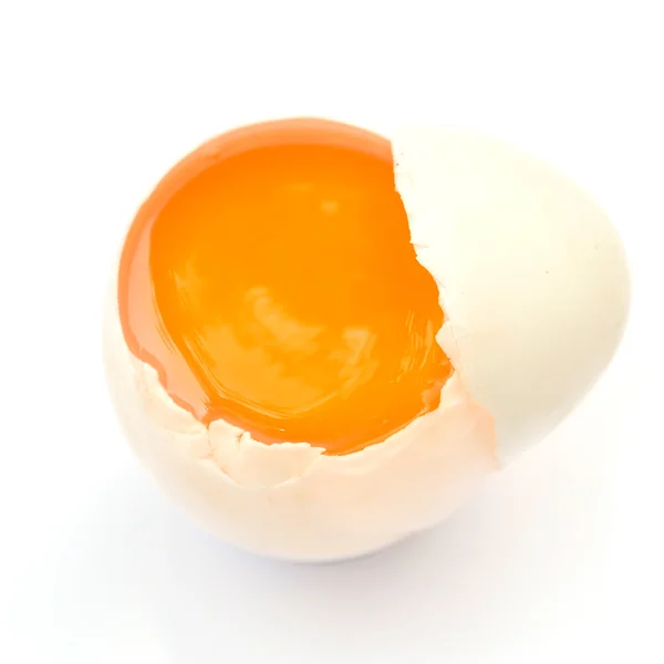 白鸭卵 — 图库照片