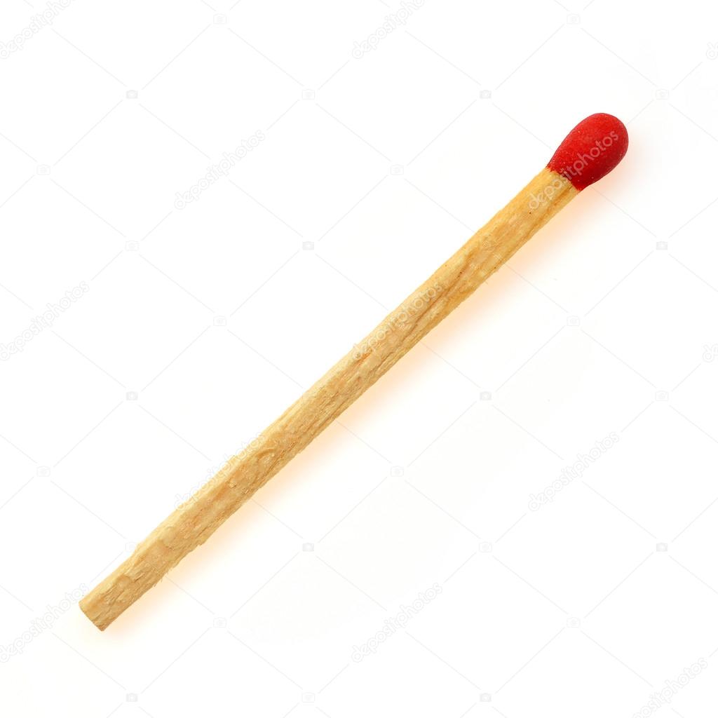 Close-up of a red match