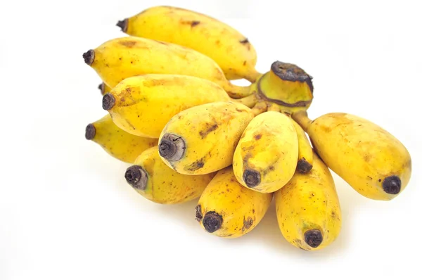 Bananen geïsoleerd — Stockfoto