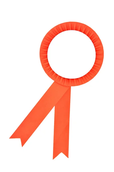 Red award ribbons — Stock Photo, Image