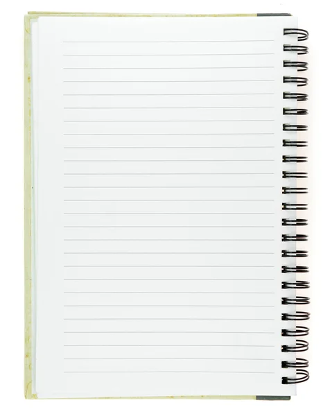 Caderno de papel — Fotografia de Stock