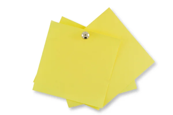 Yellow Sticky Note — Stock Photo, Image