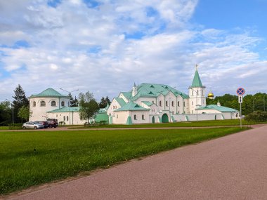 Puşkin, Saint-Petersburg, Rusya - Mayıs 2021. Birinci Dünya Savaşı Müzesi 